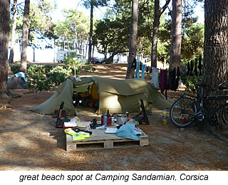 Camping Sandamian Corsica