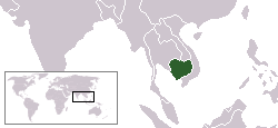 Cambodia map