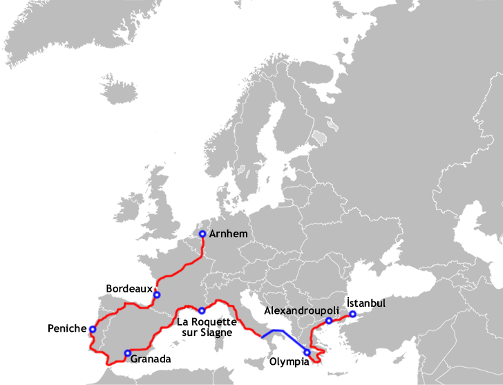 europe map 2006-2007