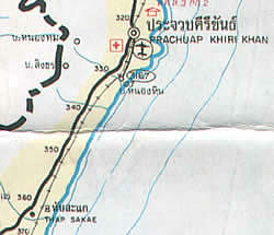 map Thailand