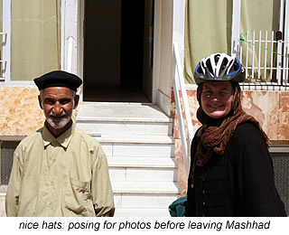 nice hats in mashhad, iran