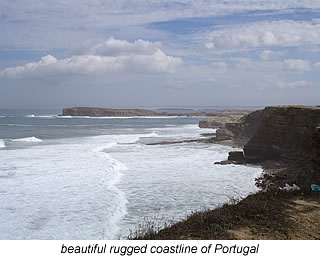 west coastline of Portugal 